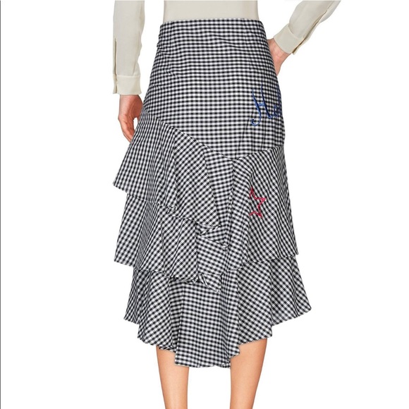 THE EDITOR 3/4 Length skirt - Picture 4 of 4